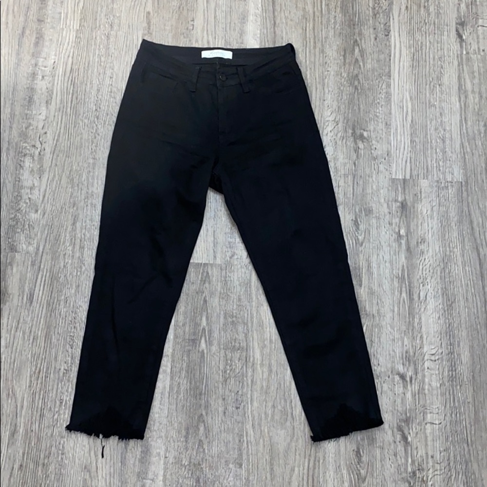 KanCan Black High-Rise Ankle Skinny